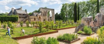 Photo des jardins du prieure saint cosne